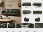 Torino Italian Sofa - Image 3