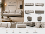 Portofino Italian Sofa - Image 3