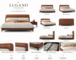 Lugano Italian Bed - Image 3