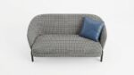 Houndstooth Italian sofa