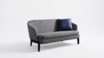 Houndstooth Italian sofa - Image 4