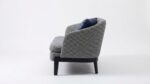 Houndstooth Italian sofa - Image 5