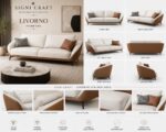 Livorno Italian Sofa - Image 3