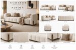 Nuvola Italian Sofa - Image 3