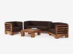 Sheesham Sofa 2 - Image 3