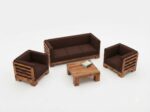 Sheesham Sofa 2 - Image 4