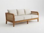 Sheesham Sofa 3 - Image 3