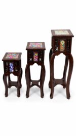 Sheesham Beside Table 4 - Image 2