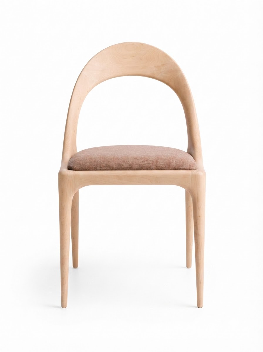 Wooden_chair_with_cushion_202607311542 Signi Elara Chair - Image 1