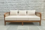 Sheesham Sofa 3 - Image 5