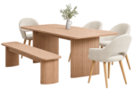 Signi Avelora Solid Wood Dining Set