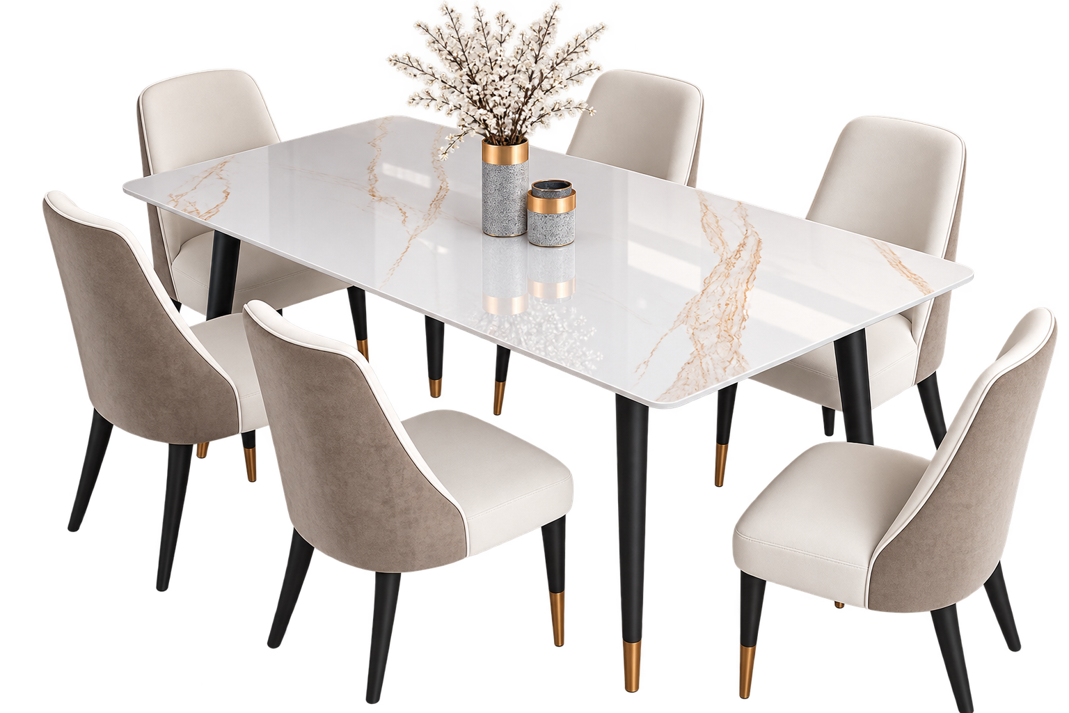 ChatGPT Image Aug 13, 2026, 11_59_19 AM Signi Aurellia Dining Set - Image 1