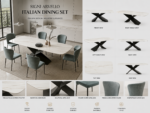 Signi Arvello Italian  Dining Set - Image 3