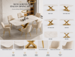 Signi Aurevia Italian Dining Set - Image 3