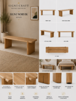 Signi Norvik Bench - Image 3