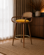 Signi Rovano Swivel Bar Chair - Image 2