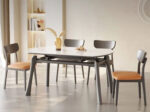 Signi Varello Italian 4-Seater Dining Set - Image 2